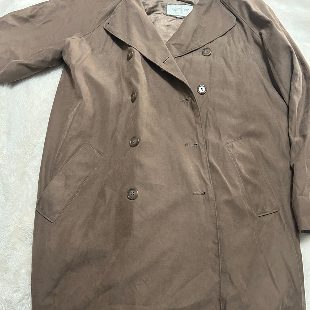 London Fog Tan Trench Coat
